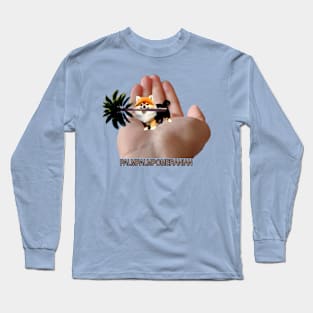 PALMPALMPOMERANIAN Long Sleeve T-Shirt